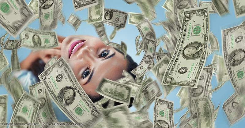 bills circling around in the air